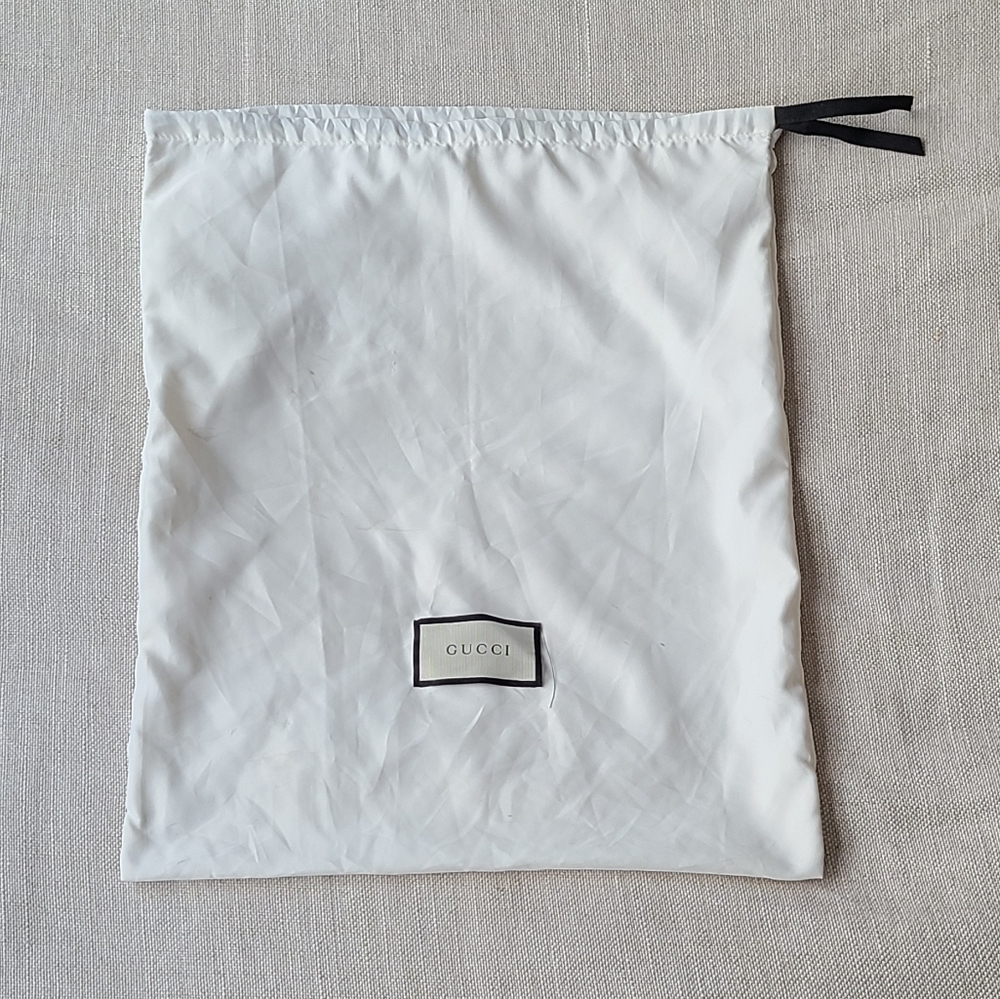 Gucci White Drawstring Sleeper Bag - image 1